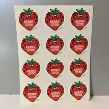 Vintage Trend Berry Good Strawberry Scratch ‘N Sniff Stickers - Glossy - £15.66 GBP