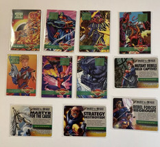 Marvel 1995 Mission Cards  Age of Apocalypse 7 Daily Bugle 4 - £10.85 GBP