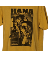 Hana Kimura &#39;Hardcore Chocolate&#39; Size M Gold T-Shirt Next Level Apparel ... - £77.78 GBP