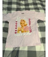 Barbie “Serve It Up” Queen of the Court Tennis Graphic Tee Size L Pink - €12,58 EUR