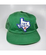 Vintage Snap Back Hat K Products J &amp; R Scale Co. Texas Patch Foam Deteri... - $16.25