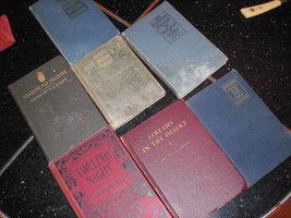7 MOSTLY SHAKSPERE  100+ Year Old Antique Hardcover Books late 1890s-1923 - $39.60