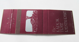 Kapok Tree Restaurant - Florida 20 Strike Matchbook Cover FL Matchcover - £1.36 GBP