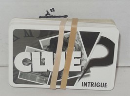 2008 Hasbro Clue Replacement set of 24 Intrigue 24 Rumor Cards Only - $4.93