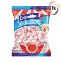 1x Bag Colombina Jumbo Original Ball Mints | 120 Balls Per Bag | Fast Shipping - $17.98