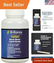 Innovative Black Laser Ink for Metal Marking - CO2/Fiber/YAG Compatible - $49.50