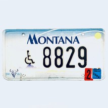 2004 United States Montana Disabled Passenger License Plate 8829 - £12.57 GBP