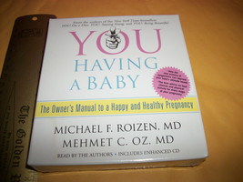 Education Gift Audio Book Set Dr. Oz You Having A Baby Self-Help Compact Discs - £15.17 GBP