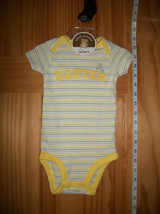 Carter Baby Clothes 0M-3M Newborn First Easter Creeper Yellow Holiday Bodysuit - £9.64 GBP