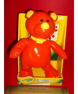 Crayola Craft Kit Teddy Bear Orange Hallmark Color Activity Toy Crayons ... - $445.02 MXN