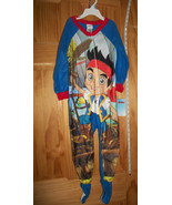 Disney Jake Baby Clothes 4T Never Land Pirate Pajama Sleep PJ Footed Sle... - $16.14