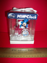 Disney Mickey Home Decor Clock Mouse Train Locomotive Timepiece Time Disneyana - £9.89 GBP
