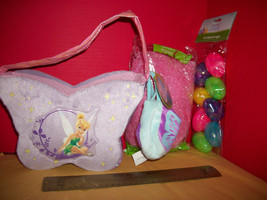 Disney Fairies Easter Basket Kit Tinker Bell Holiday Tink Tinkerbell Eggs Grass - £12.90 GBP