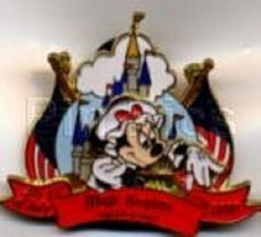 Disney Trading Pins 2057 WDW - Minnie Mouse - Magic Kingdom - Fouth of July - £7.42 GBP
