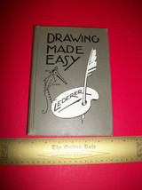 Craft Treasure Draw Art Book Drawing Made Easy Guide Charles Lederer Ins... - $18.99