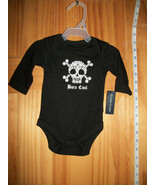 Faded Glory Baby Clothes Newborn Halloween Costume Born Cool Skull Bones... - $9.49