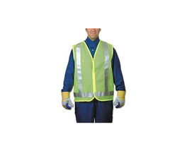 North Honeywell ~ Size Large ~ Lime Green ~ Mesh ~ TV53E4 ~ Traffic Safety Vest - £11.73 GBP