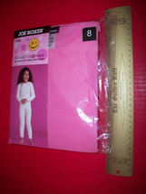 Joe Boxer Girl Clothes 8 Thermal Underwear Set Solid Pink Top Pant Bottoms New - £8.29 GBP