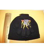 Joe Boxer Boy Clothes S/M Dragon Flame Hat &amp; Gloves Set Cold Weather Gea... - $9.49