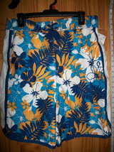 Joe Boxer Men Clothes Medium Swimwear Tropical Swim Trunks Blue Bathing Suit New - £15.21 GBP
