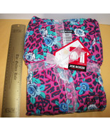 Joe Boxer Women Clothes XL Flannel Sleepwear Set Rose Shirt Top Pant Bot... - $35.18 CAD