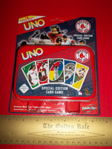 Baseball MLB Card Game Boston Red Sox Uno Josh Beckett Sport Tin Major L... - £11.12 GBP