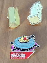 Lot of 3 vintage Swiss Sbrinz cheese food collection pins - $130.67 MXN