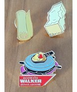 Lot of 3 vintage Swiss Sbrinz cheese food collection pins - $130.29 MXN