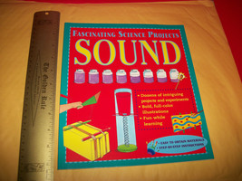 Education Gift Aladdin Audio Sound Book Fascinating Science Projects Experiment - £6.84 GBP