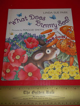 Education Gift Picture Book 2005 What Does Bunny See Hardcover Fiction S... - $14.24