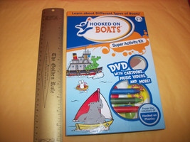 Education Gift Craft Kit Hooked on Boats DVD Phonics Learning Activity Music Set - £11.15 GBP