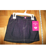 Riders Baby Clothes 2T Toddler Blue Denim Jeans Skirt Girl Lupita Lee Bo... - €10,49 EUR