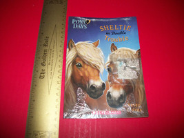 Scholastic Fiction Book Set Sheltie Double Trouble Horse Novel Jewelry Necklace - £7.58 GBP
