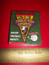 Scholastic Activity Book Kit Table-Top Sports Games Hockey Football New Soccer - £7.52 GBP