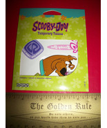 Scooby Doo Temporary Tattoos Kit ScoobyDoo Cartoon Network Body Art Shee... - $6.48 CAD