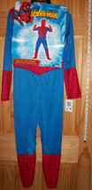 Spiderman Boy Costume 7-8 Spider Man Marvel Comics Disguise Halloween Outfit New - £19.03 GBP
