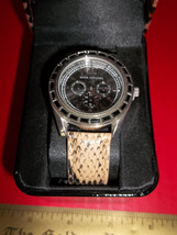 Fashion Gift Sofia Vergara Women Jewelry Wrist Watch Accessory Box Leopard Strap - £22.69 GBP