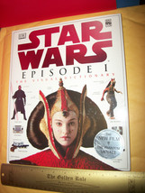 Star Wars Phantom Menace Book Episode I Visual Dictionary DK Picture Reference - £15.00 GBP