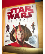 Star Wars Phantom Menace Book Episode I Visual Dictionary DK Picture Ref... - £14.90 GBP