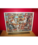 Toy Gift Jigsaw Puzzle 1000 Pc White Mountain World of Cats Feline Jig S... - $23.74