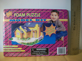 Toy Gift Build Activity Set 3D House Foam Puzzle Building Model Craft Kit Sculpt - £5.93 GBP