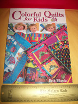 Craft Gift Thread Art Book Colorful Quilts For Kids 20 Project Patterns Instruct - $25.97 CAD