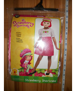 Strawberry Shortcake Girl Clothes 10-12 Rubies Halloween Costume Mask Ou... - $12.97 CAD