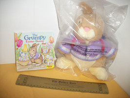 Troll Plush Toy Set Grumpy Bunny Rabbit Stuffed Animal Easter Holiday Book Set - £18.92 GBP