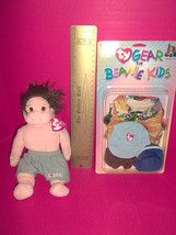 Ty Beanies Doll Set Toy Tumbles Kid Cloth Baby Boy 2000 Plus School Days Clothes - $18.99