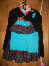 What A Doll Girl Clothes 6/6X Matching Dollie Outfit Skirt Sparkling Heart Top - $28.49