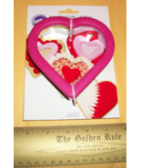 Wilton Cookie Cutter Heart Valentine Day Comfort Grip Kitchen Tool Food ... - $4.74
