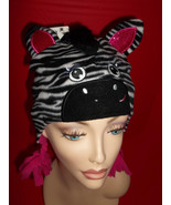 Wonder Kids Baby Clothes Hat Toddler Girl Trapper Cap Zebra Cold Weather... - $9.49