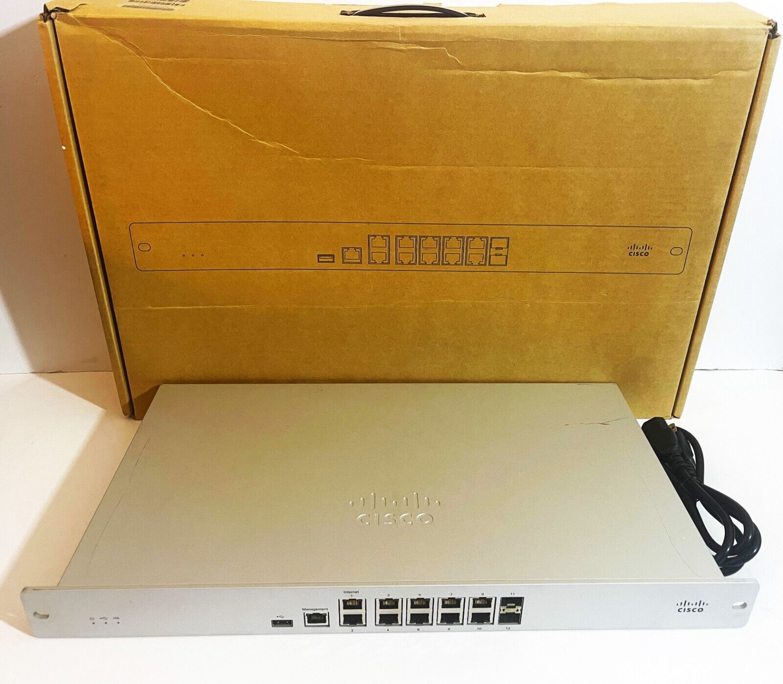 Cisco ‎Meraki MX84-HW Meraki Cloud Managed Security Applianc UNCLAIMED - $111.27