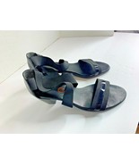 Munro Womens Sz 10 Black Sandal Shoes 2 in Heel  - $26.73